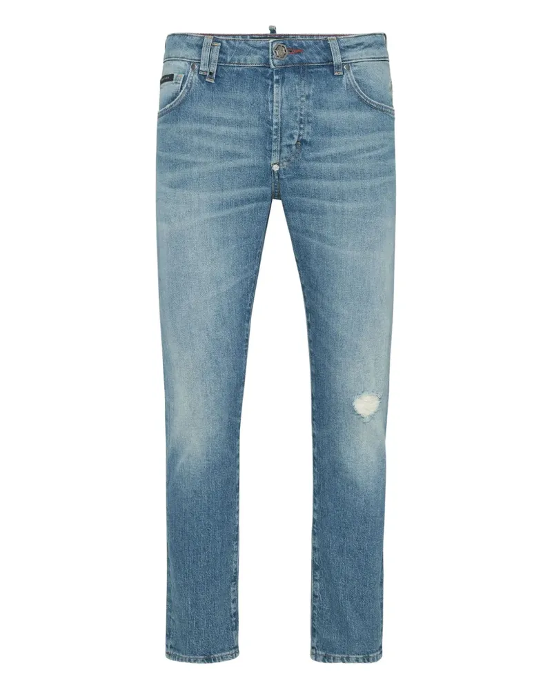 Philipp Plein Skinny 5 Pockets Jeans - Blau Blau