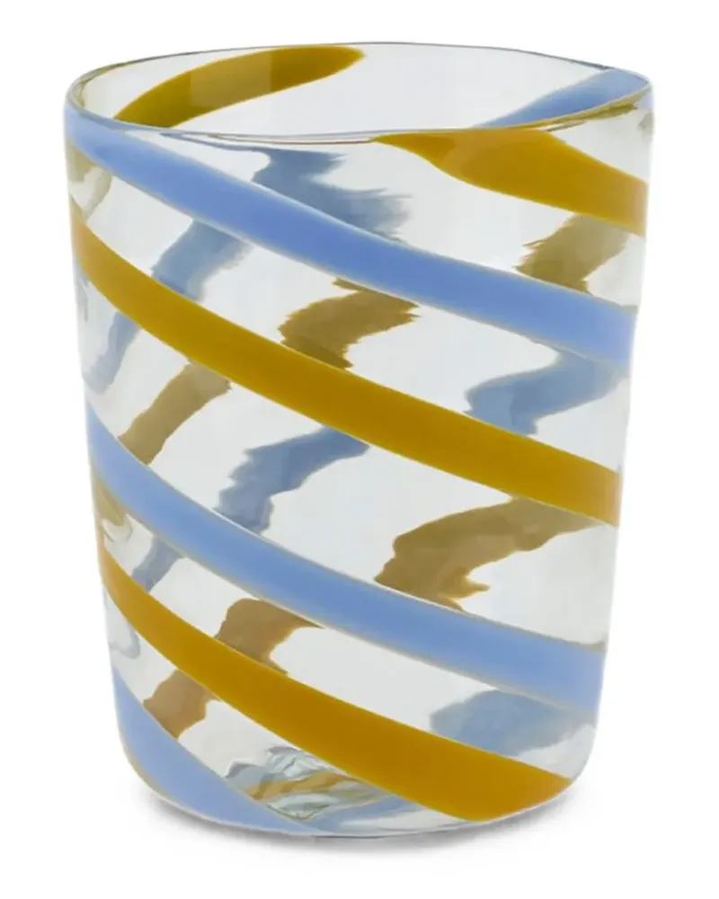 Lisa Corti x Canna Spiral decorative glasses (set of two) - Blau Blau