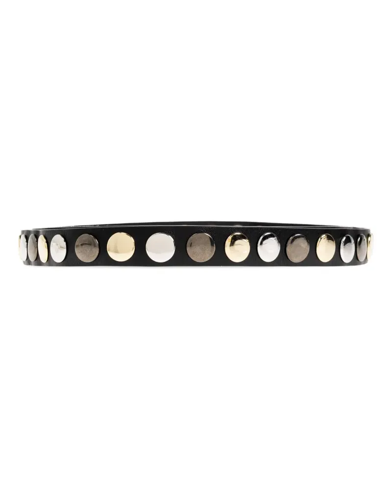 IRO stud-embellished leather belt - Schwarz Schwarz