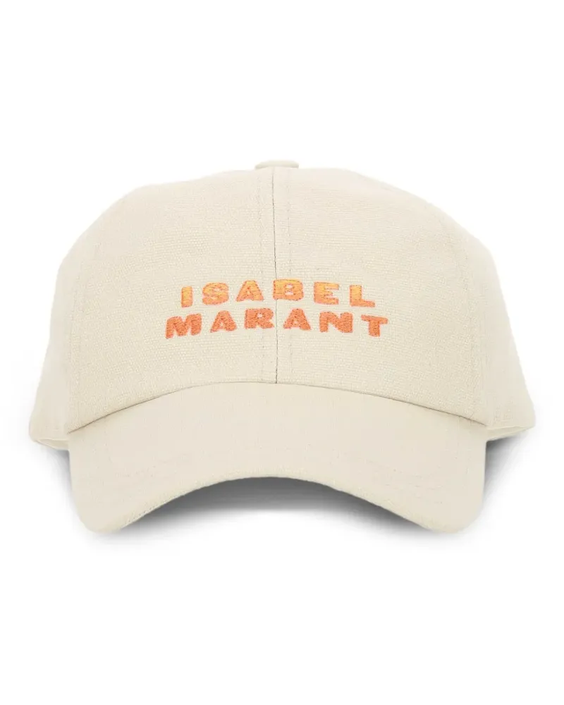 Isabel Marant Baseballkappe mit Logo-Stickerei - Nude Nude