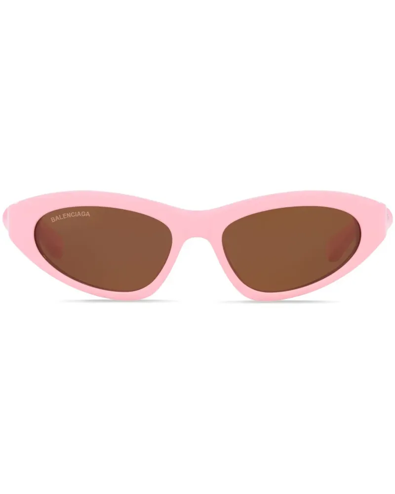 Balenciaga Klassische Cat-Eye-Sonnenbrille - Rosa Rosa