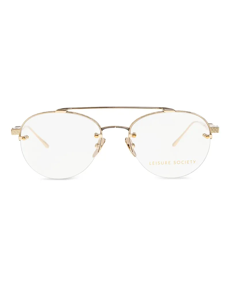 Leisure Society Avalon textured glasses - Gold Gold