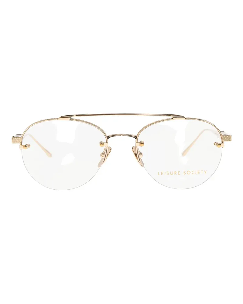 Leisure Society Avalon textured glasses - Gold Gold