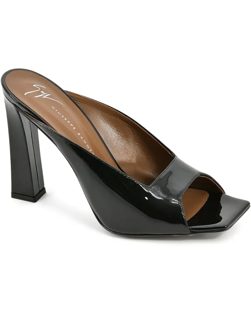 Giuseppe Zanotti Mya Mules 90mm - Schwarz Schwarz