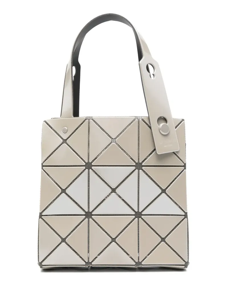 Issey Miyake Lucent Shopper mit geometrischem Muster - Grau Grau