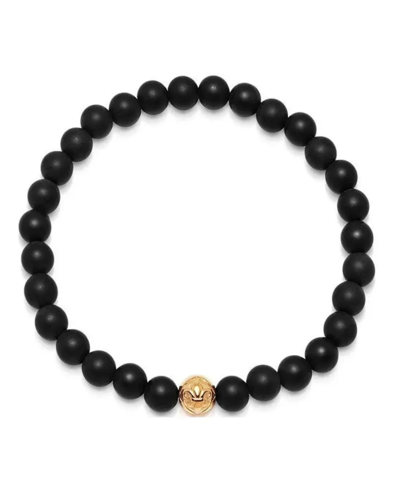 Nialaya Armband mit Perlen - Schwarz Schwarz