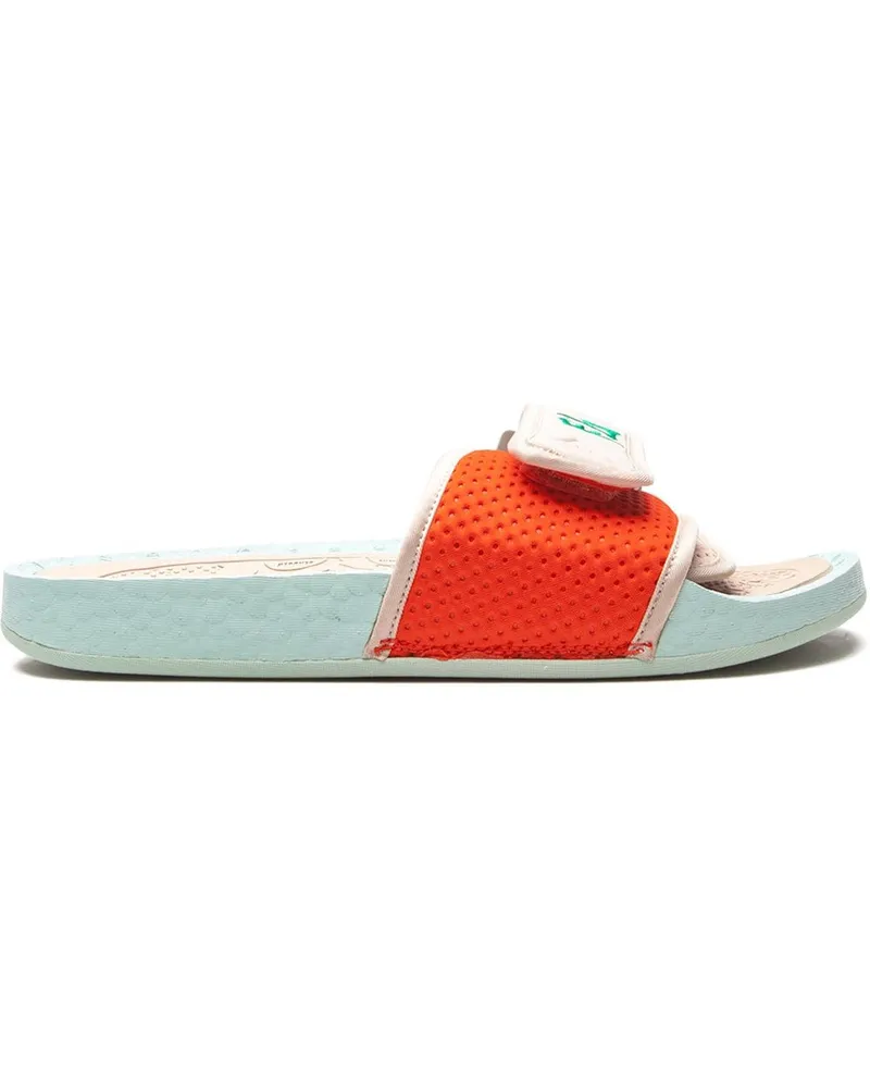 adidas Chancletas Hu Pantoletten - Grün Grün