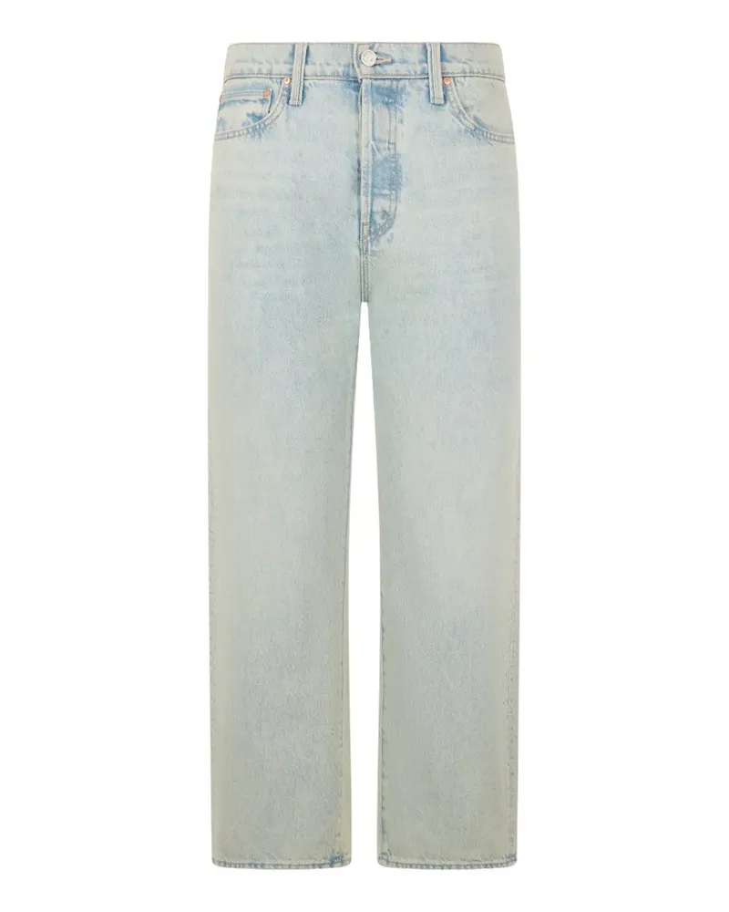 Mother faded straight-leg jeans - Blau Blau
