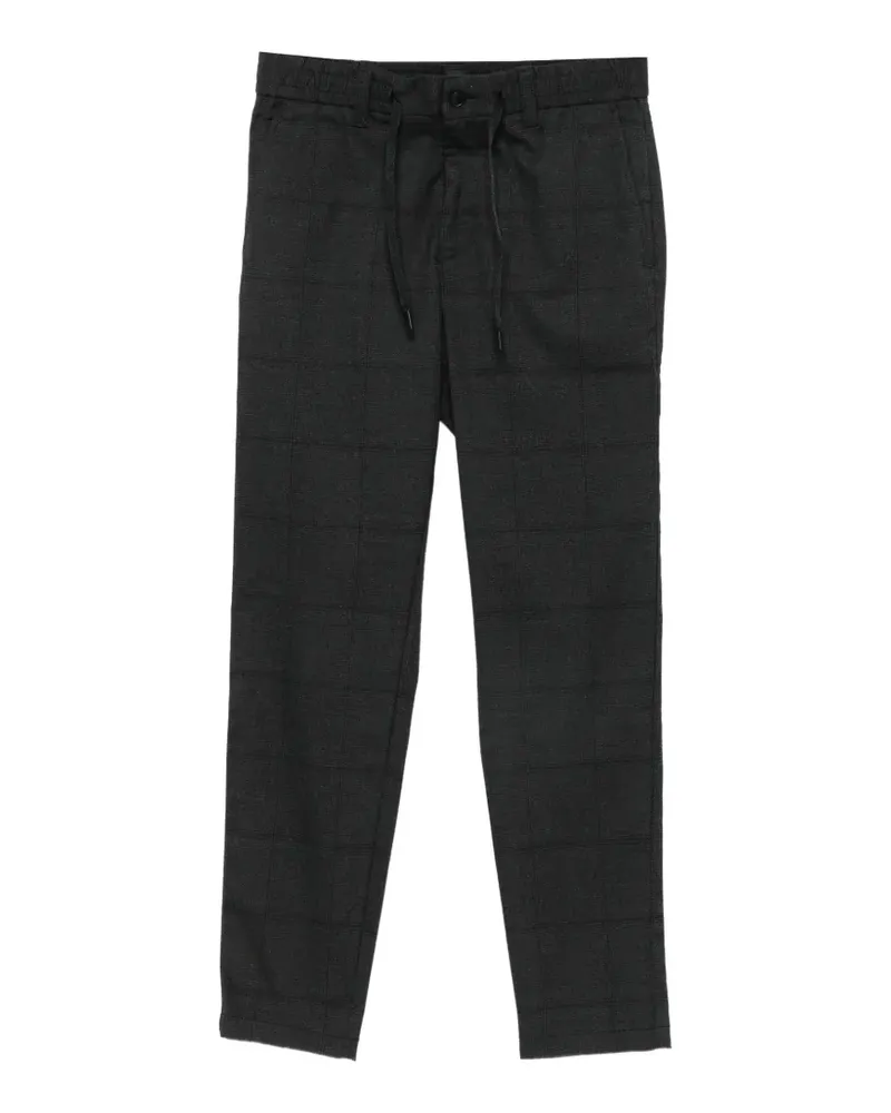 HUGO BOSS Hose mit Karomuster - Grau Grau