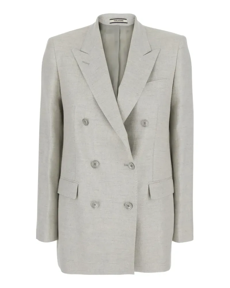 Tagliatore double-breasted blazer - Grau Grau
