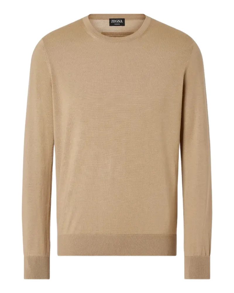 Ermenegildo Zegna Pullover mit Rundhalsausschnitt - Nude Nude