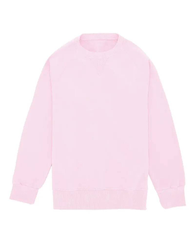 Fortela Harvard raglan-sleeve crew-neck sweatshirt - Rosa Rosa