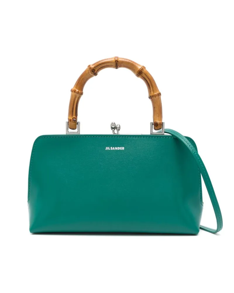 Jil Sander Mini Goji Umhängetasche - Grün Grün