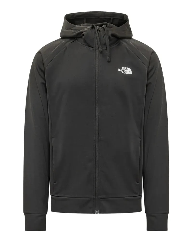 The North Face Reaxion 2.0 logo-print zip-up hoodie - Schwarz Schwarz