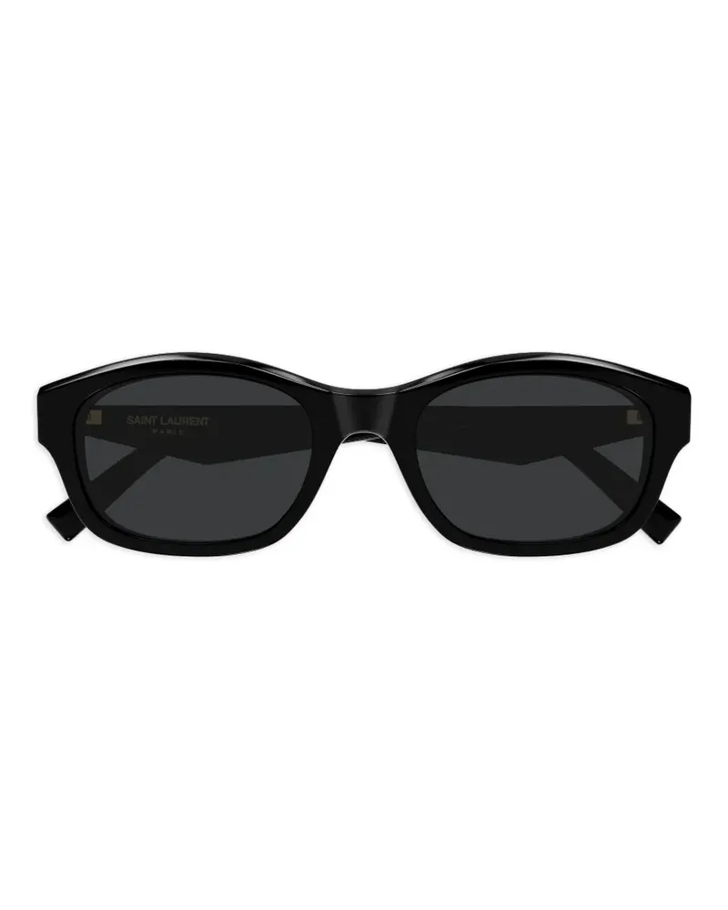 Saint Laurent Sonnenbrille mit runden Gläsern - Schwarz Schwarz