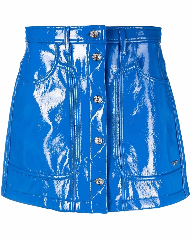 Diesel O-Ambra Minirock - Blau Blau