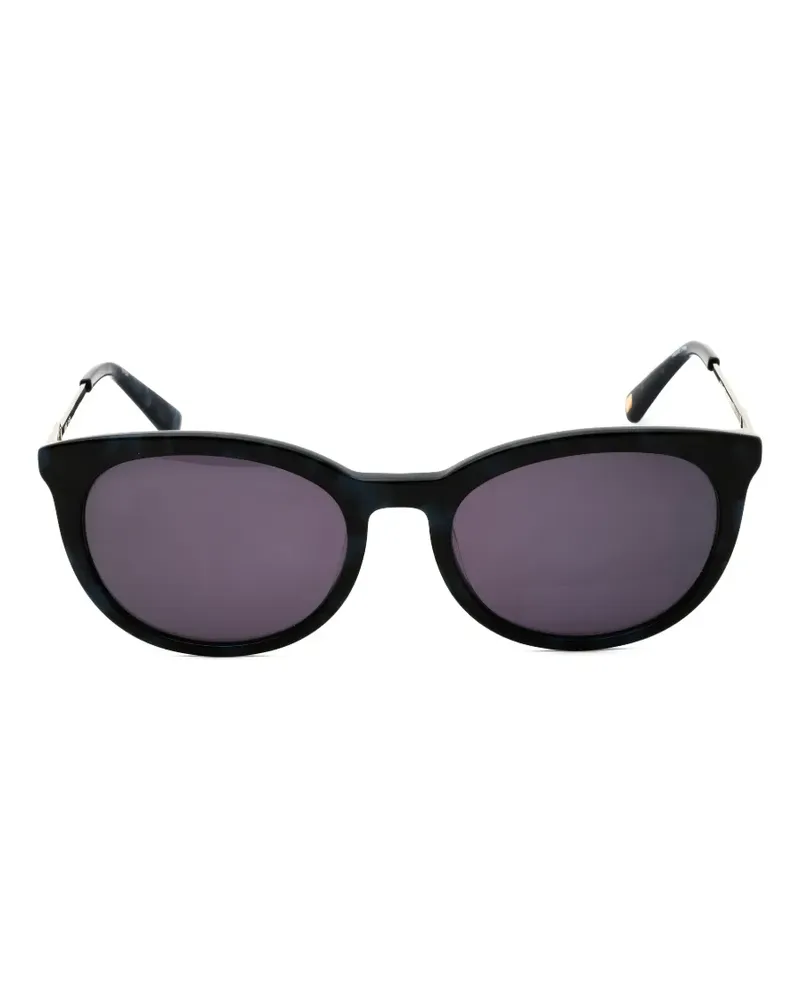 Anne Klein oval-frame sunglasses - Blau Blau