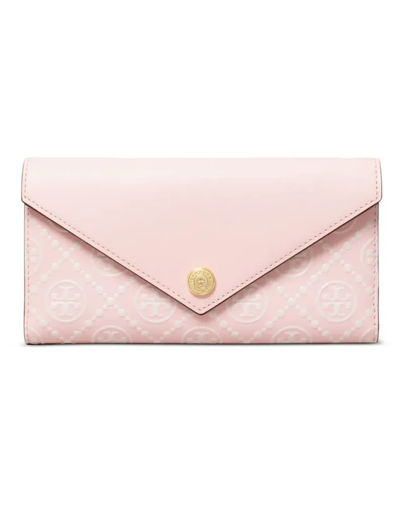 Tory Burch Portemonnaie mit Monogramm - Rosa Rosa