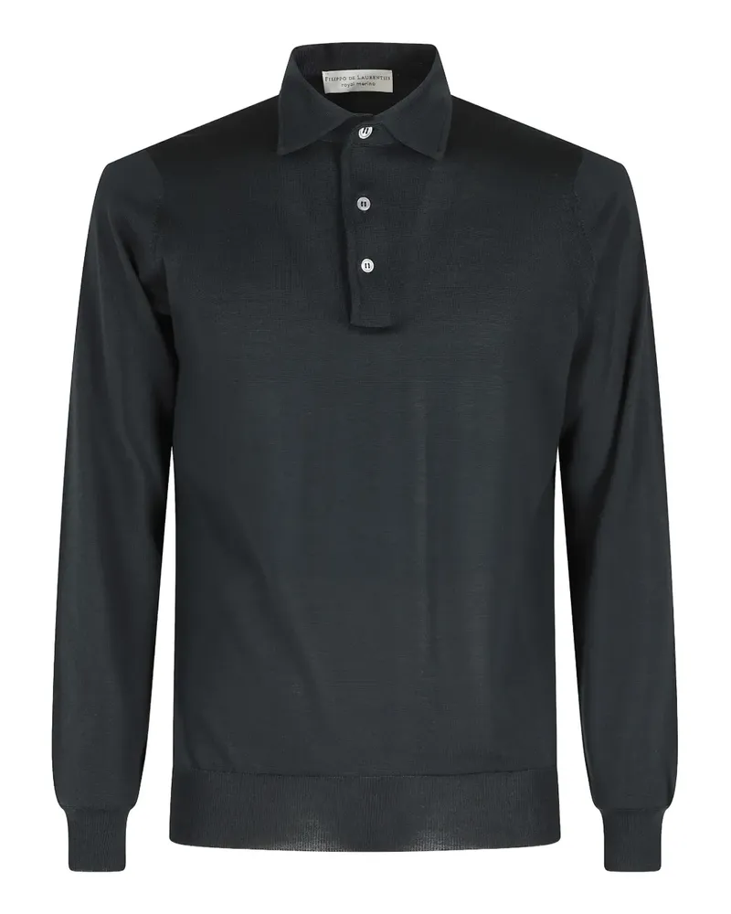 Filippo de Laurentiis long-sleeve polo shirt - Grün Grün