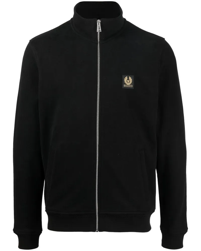 Belstaff Sweatshirt mit Reißverschluss - Schwarz Schwarz