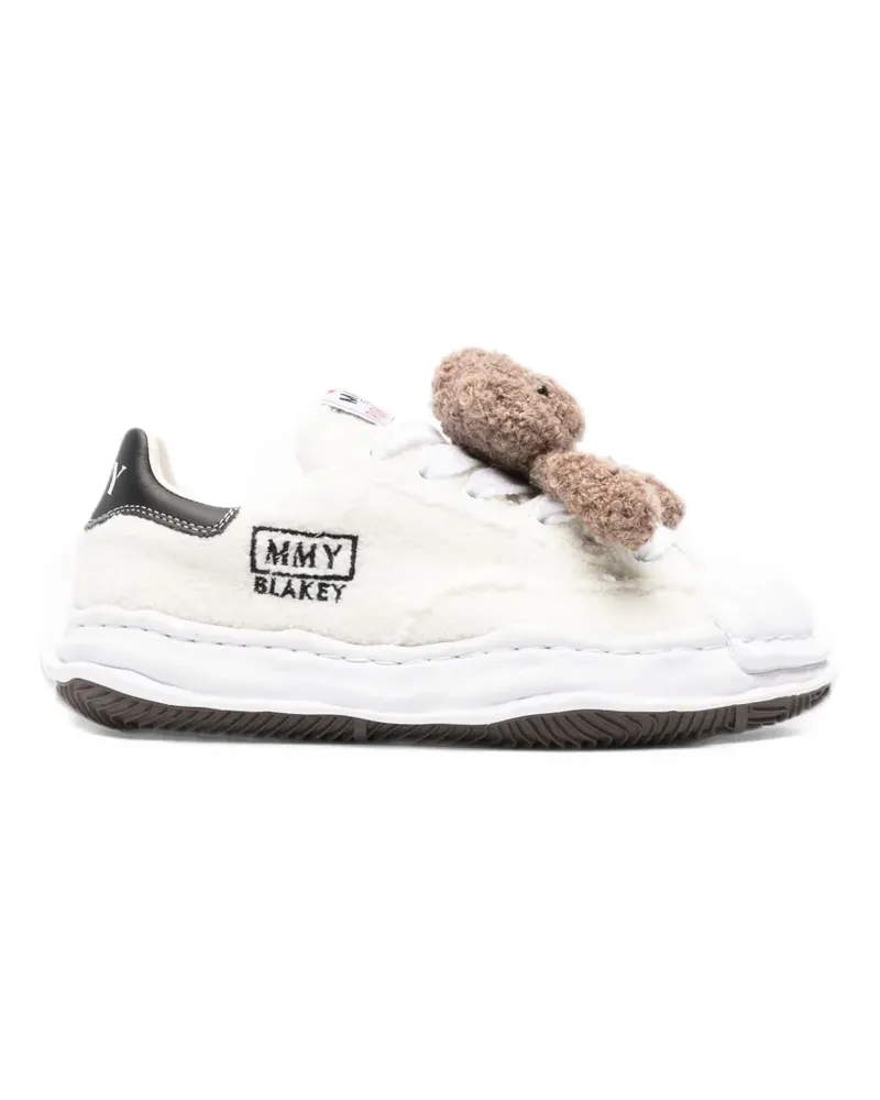 MIHARAYASUHIRO x Pink House Blakey OG Sneakers mit Chenille-Stickerei - Weiß Weiß
