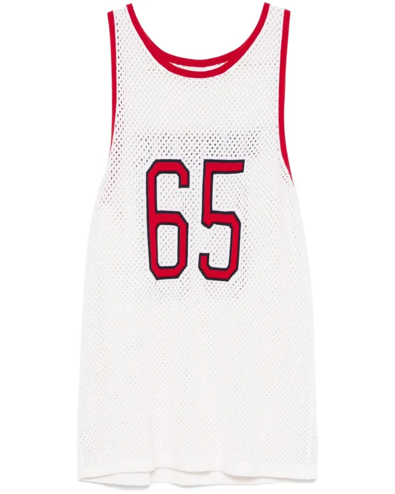 Thom Browne Athletic Tanktop - Weiß Weiß