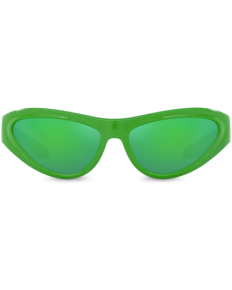 Dolce & Gabbana DG Toy Sonnenbrille mit Cat-Eye-Gestell - Grün Grün
