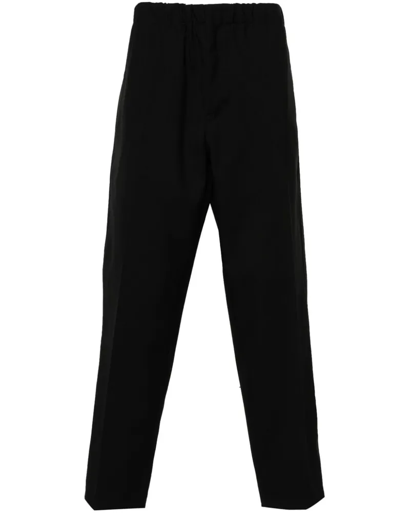 Jil Sander Hose mit elastischem Bund - Schwarz Schwarz