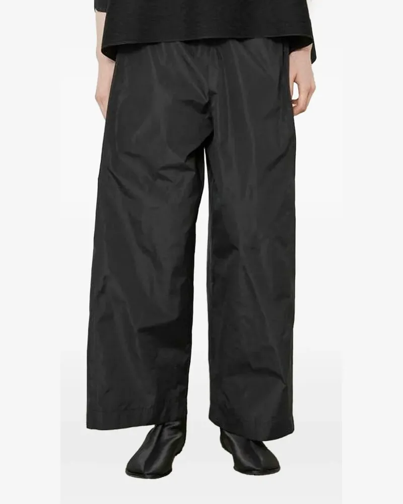 MEIMEIJ Hose mit Faltendetail - Schwarz Schwarz