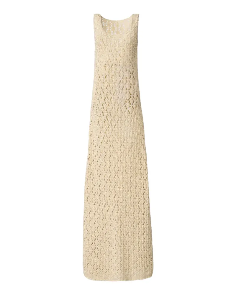 Fabiana Filippi Gestricktes Maxikleid - Nude Nude