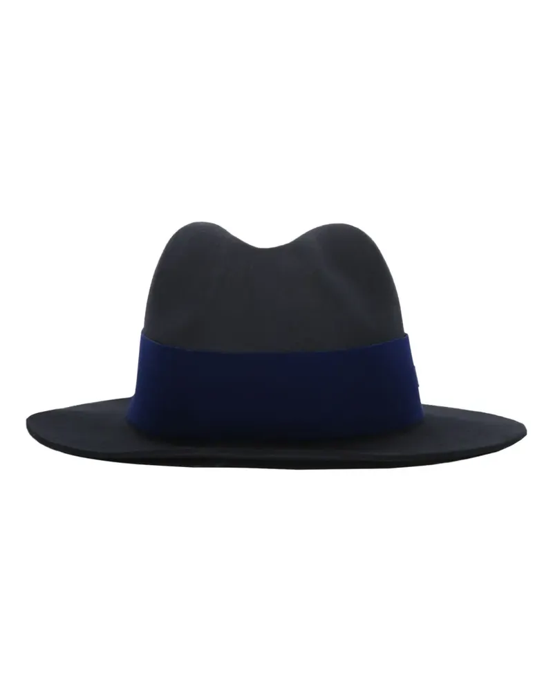 Emporio Armani Wool fedora hat - Blau Blau