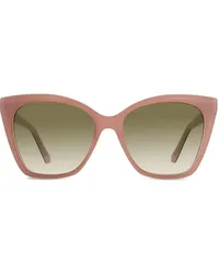 Jimmy Choo Rua Sonnenbrille Nude