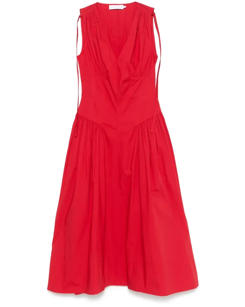 Proenza Schouler Clayton Midikleid - Rot Rot