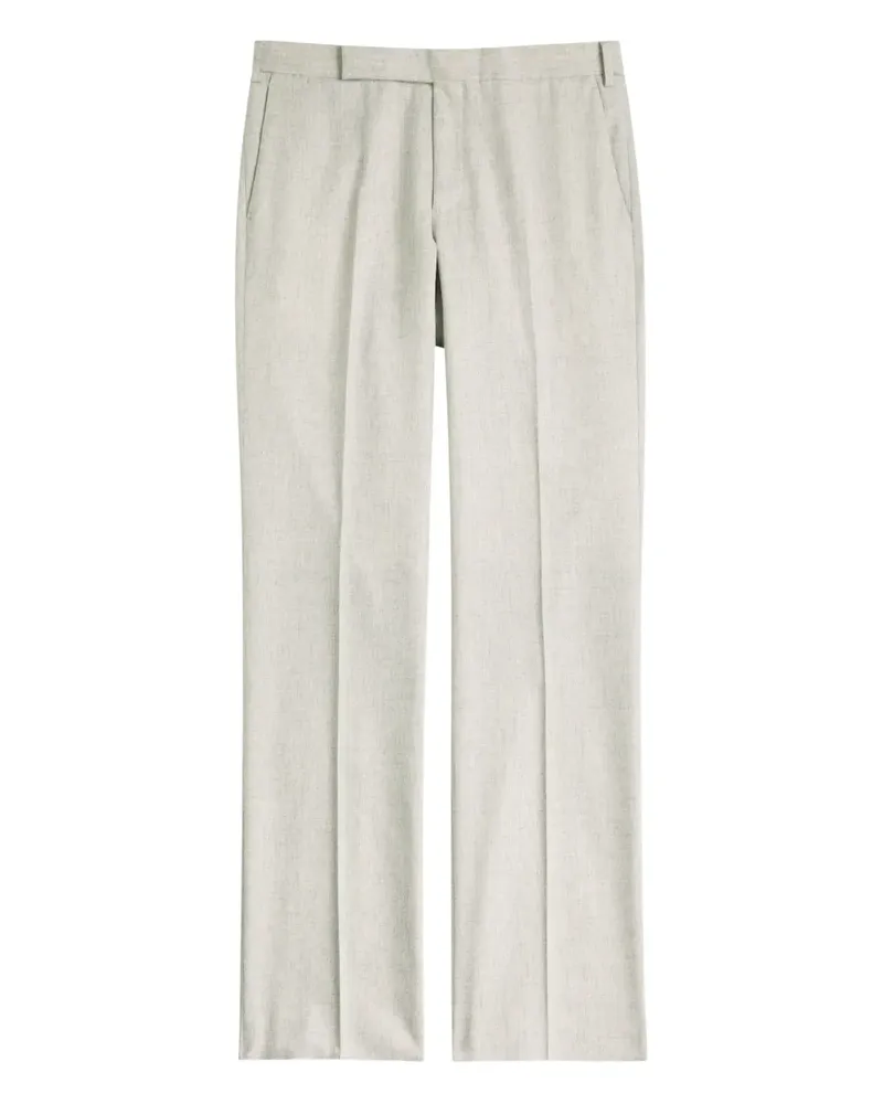 LARDINI belt-loop trousers - Nude Nude