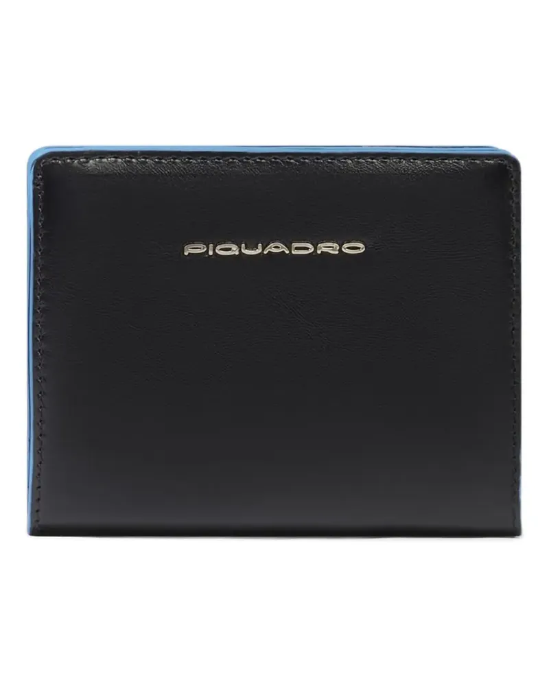 Piquadro leather wallet - Schwarz Schwarz