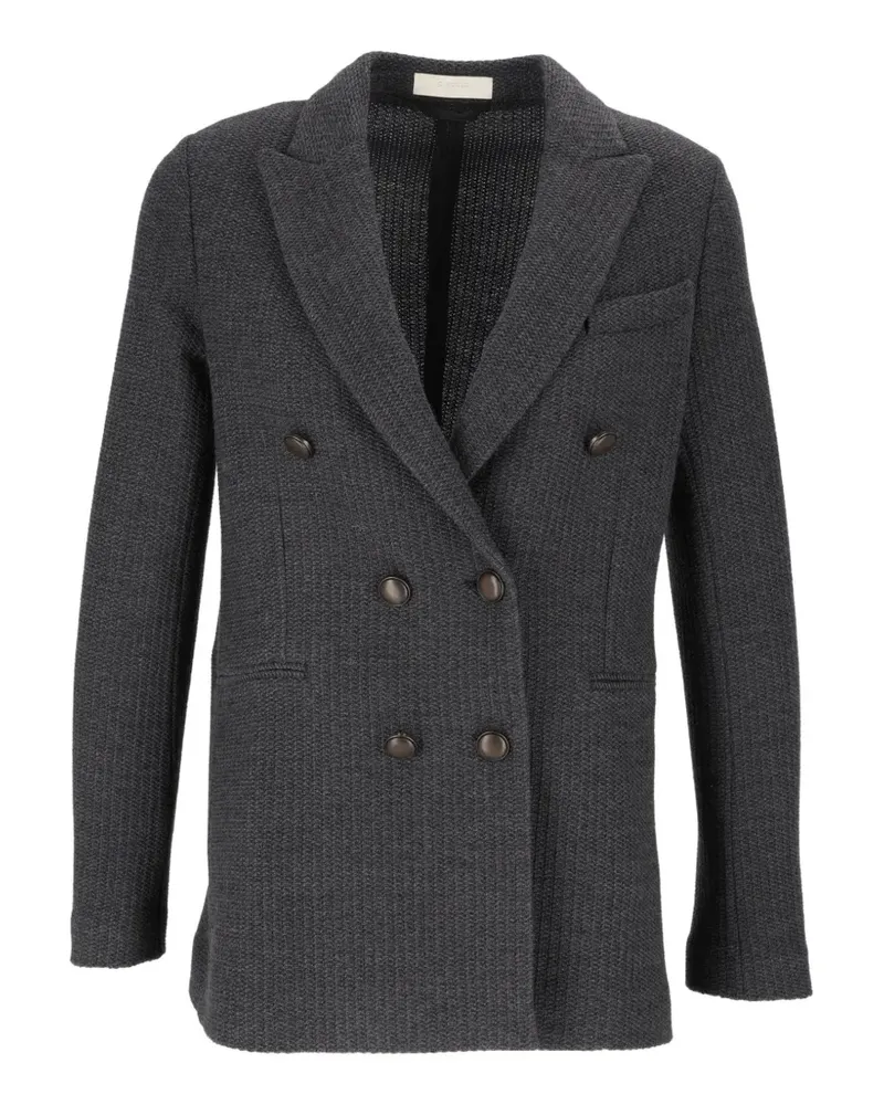 CIRCOLO 1901 double-breasted knitted jacket - Grau Grau