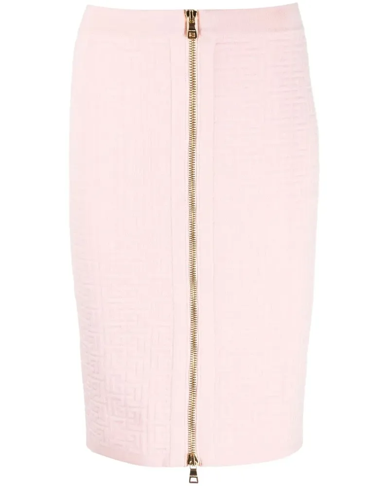 Balmain Rock mit Monogrammmuster - Rosa Rosa