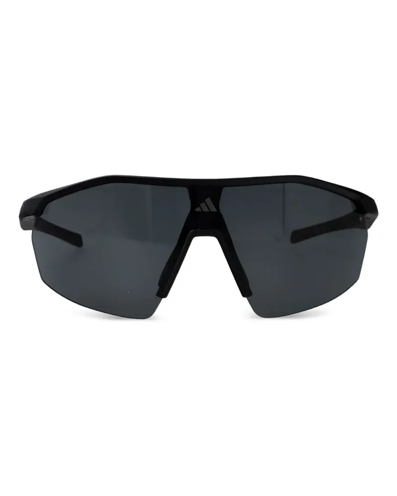 adidas Anemos Sonnenbrille mit eckigem Gestell - Schwarz Schwarz