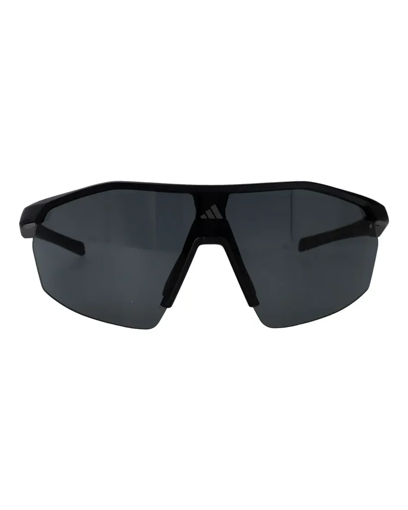 adidas Anemos Sonnenbrille mit eckigem Gestell - Schwarz Schwarz