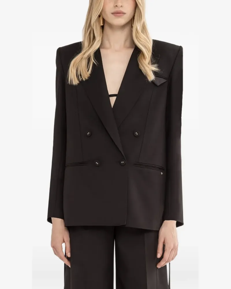NISSA Rückenfreier Blazer - Schwarz Schwarz