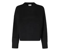 Pullover mit rundem Ausschnitt - Schwarz