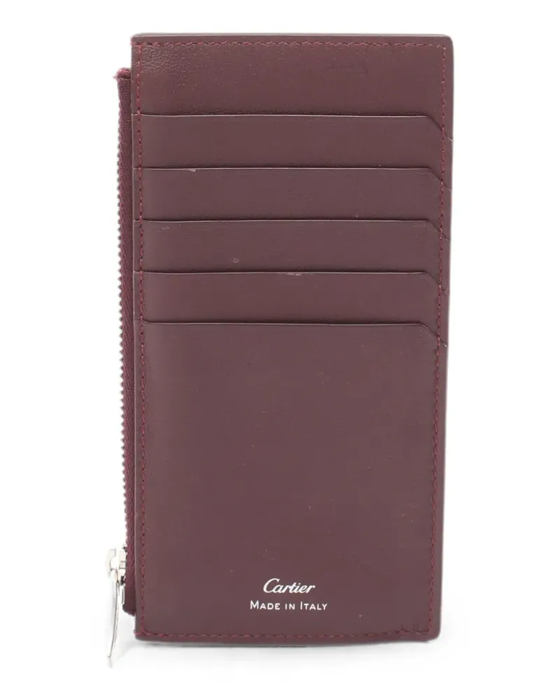Cartier 2010s leather cardholder - Rot Rot
