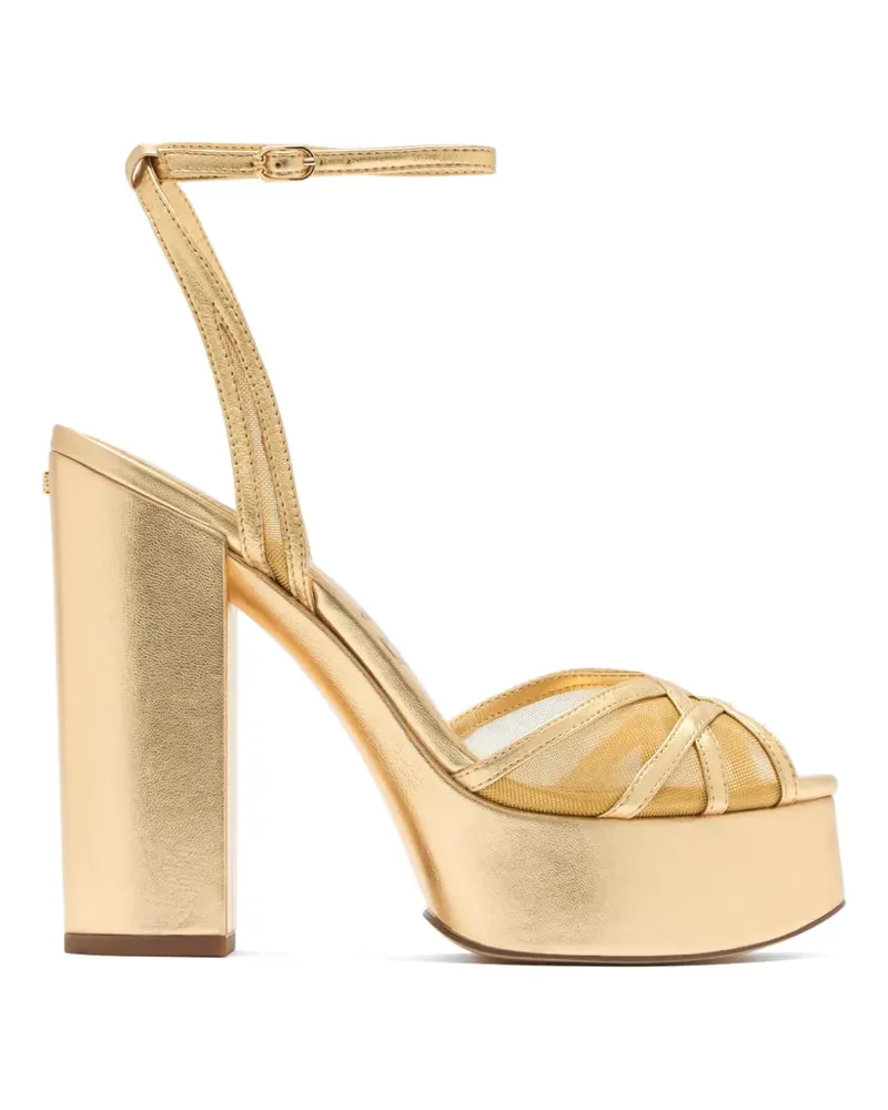 Sam Edelman metallic-effect platform sandals - Gold Gold