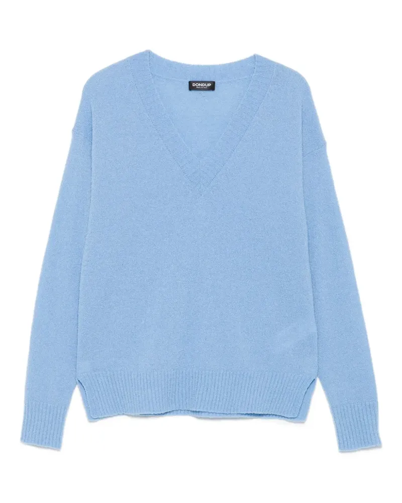 Dondup Pullover mit V-Ausschnitt - Blau Blau