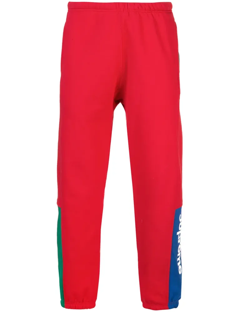 Supreme Being Jogginghose mit Einsätzen - Rot Rot