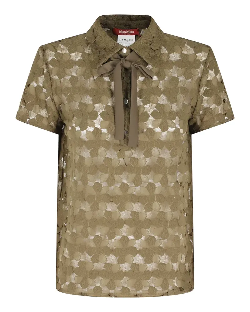 Max Mara Veil Hemd - Grün Grün