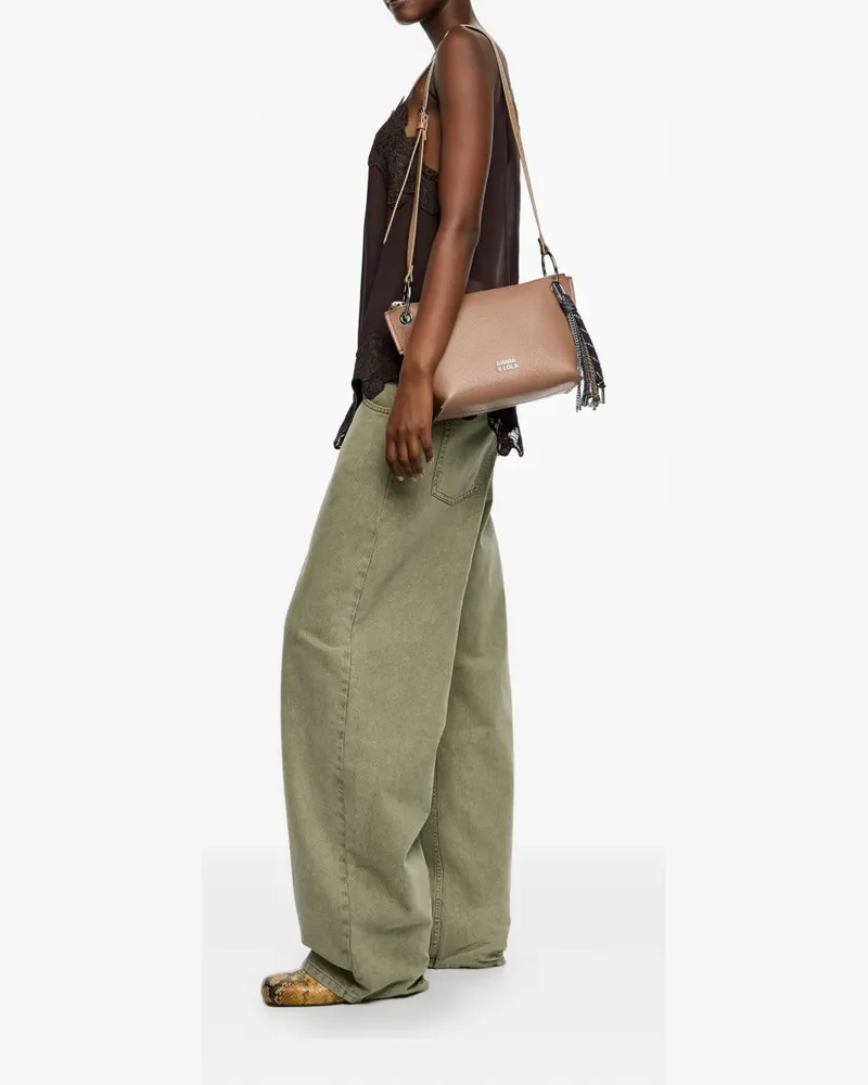 BIMBA Y LOLA Mittelgroße Schultertasche - Braun Braun