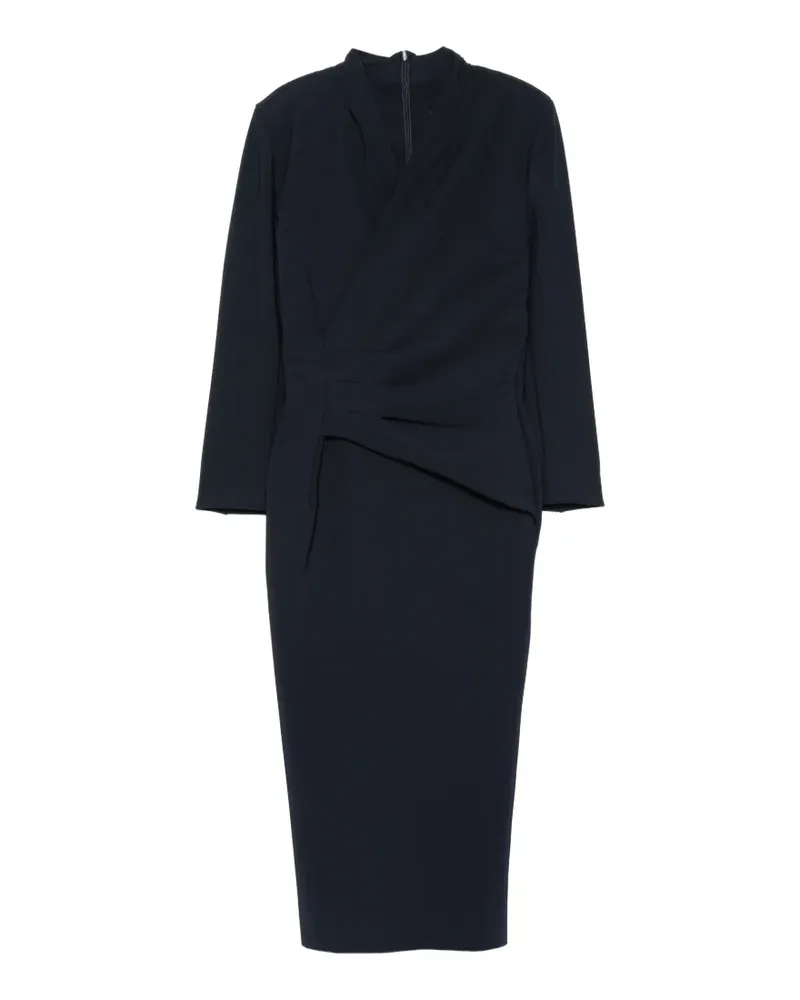 Chiara Boni Kleid mit Raffungen - Schwarz Schwarz