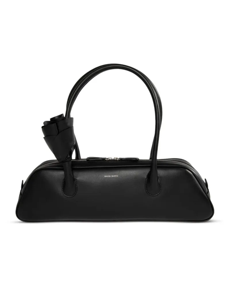 Magda Butrym Brigitte Trapeztasche - Schwarz Schwarz
