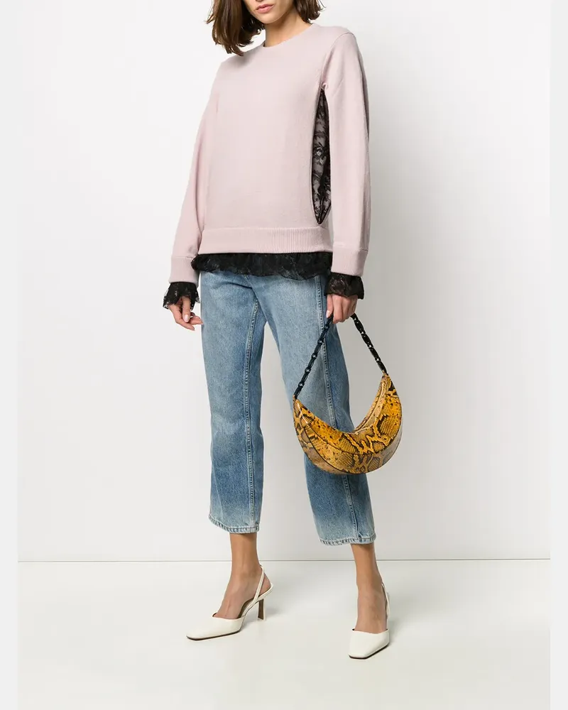 Valentino Garavani Pullover mit Spitze - Rosa Rosa